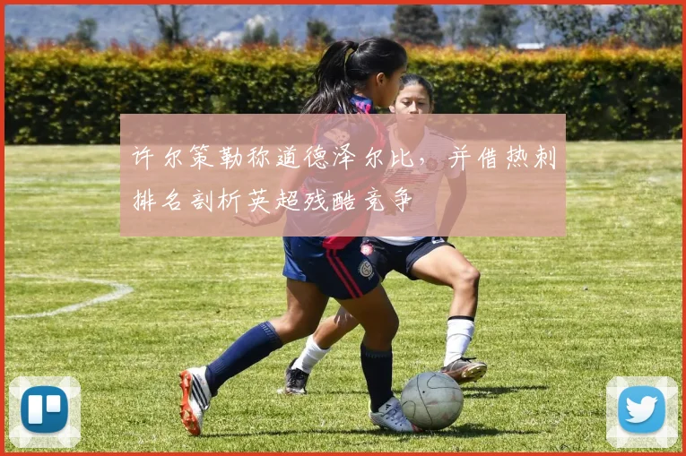 许尔策勒称道德泽尔比，并借热刺排名剖析英超残酷竞争
